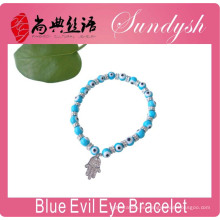 Joyería de imitación de moda de Guangzhou Pulsera de mal de ojo turco Joyas